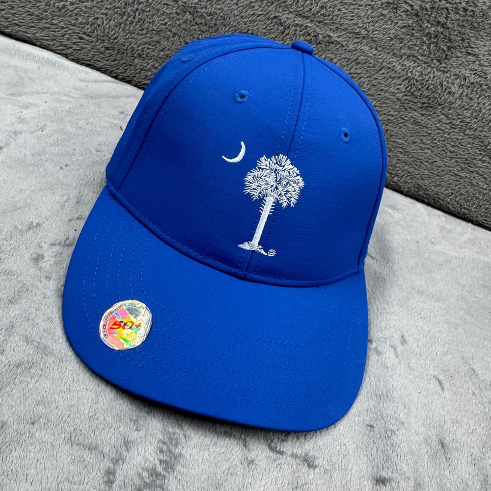 Premier‎ Charleston Headware Hat Mens OSFA Blue NEW SC Palmetto Performance Cap
